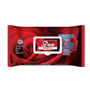 TAT DEX WET WIPES ROSE 72s