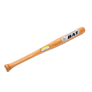 Solid Wood Baseball Bat