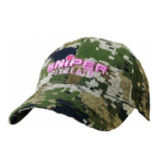 Sniper Africa Ladies Embroidered Peak Cap - Pixelate: Stylish and functional headwear for women.