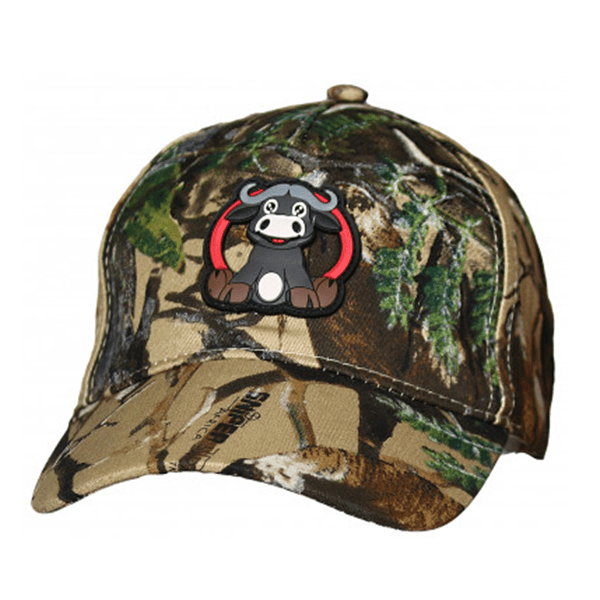 Sniper Africa Buffy Peak Cap 3D - Elevate your outdoor style with this premium cap featuring 3D embroidery, sun protection, and an adjustable strap. Stay stylish and protected on your outdoor adventures.
