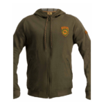 Sniper Africa Men's Reactor Hoody - Olive - Stay warm and stylish in this durable hoody featuring an earthy olive design and cozy fleece lining. Perfect for outdoor adventures.