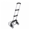 Multi-Functional Aluminium Alloy Foldable Trolley - Holds up to 75kg (Black)