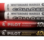 MARKER PACK - 2 WHITEBOARD AND 2 PERMANENT MARKER PACK