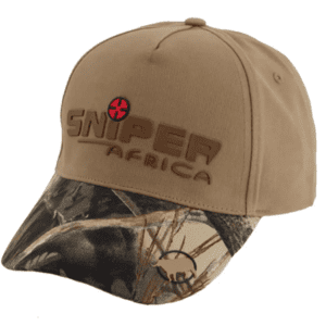 Sniper Africa Cap - Rustic Contrast Peak Cap – 3D