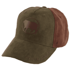 Sniper Africa Khaki and Coffee Pro Hunter Peak Cap