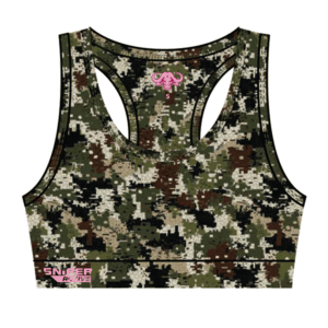 Royaltyonline Yoga Outdoor Activeware Gym Gear Crop Top Pixilate