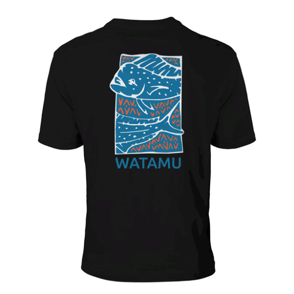 Royaltyonline-Watamu Darado Short Sleeve T-Shirt - Black - Back
