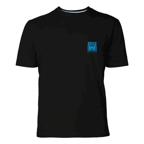 Royaltyonline-Watamu Darado Short Sleeve T-Shirt - Black - front