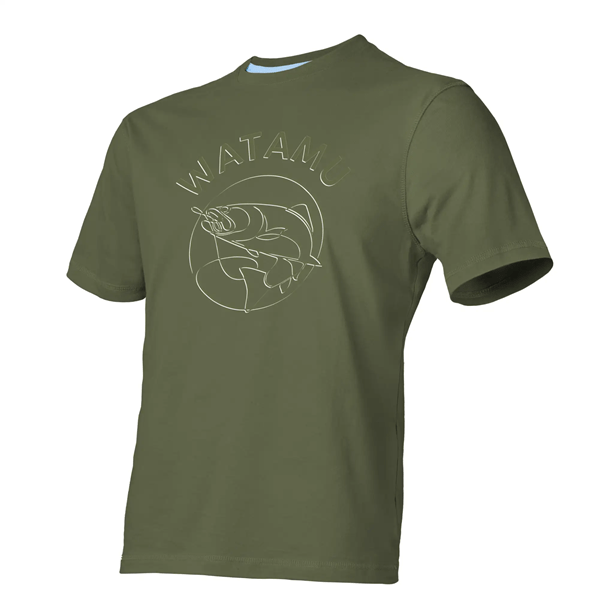 Royaltyonline - Watamu-Hooked-T-Shirt-Olive-main