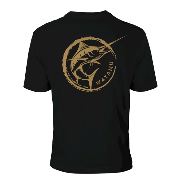 Royalyonline-Watamu Marlin Short Sleeve T-Shirt - Grey - back