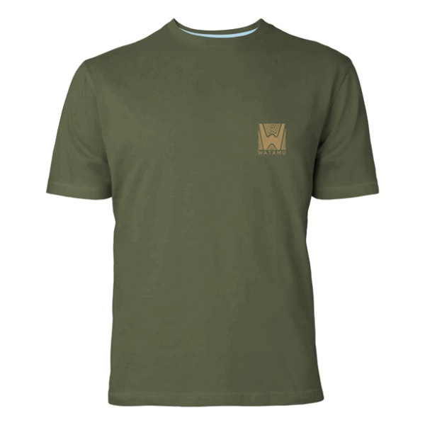 Watamu Marlin Short Sleeve T-Shirt – Olive