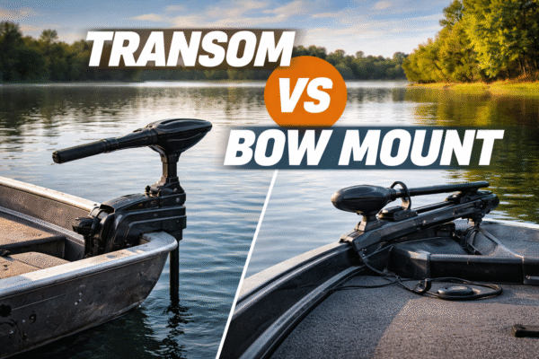 Transom vs bow mount trolling motors (watersnake blog)