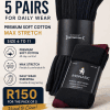 Royaltyonline Monatic Socks - 5 Pairs 04